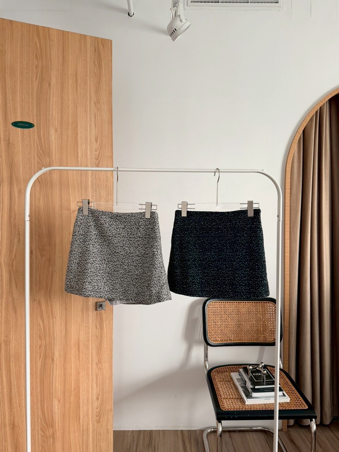 混色毛巾布短裙 RCH65720