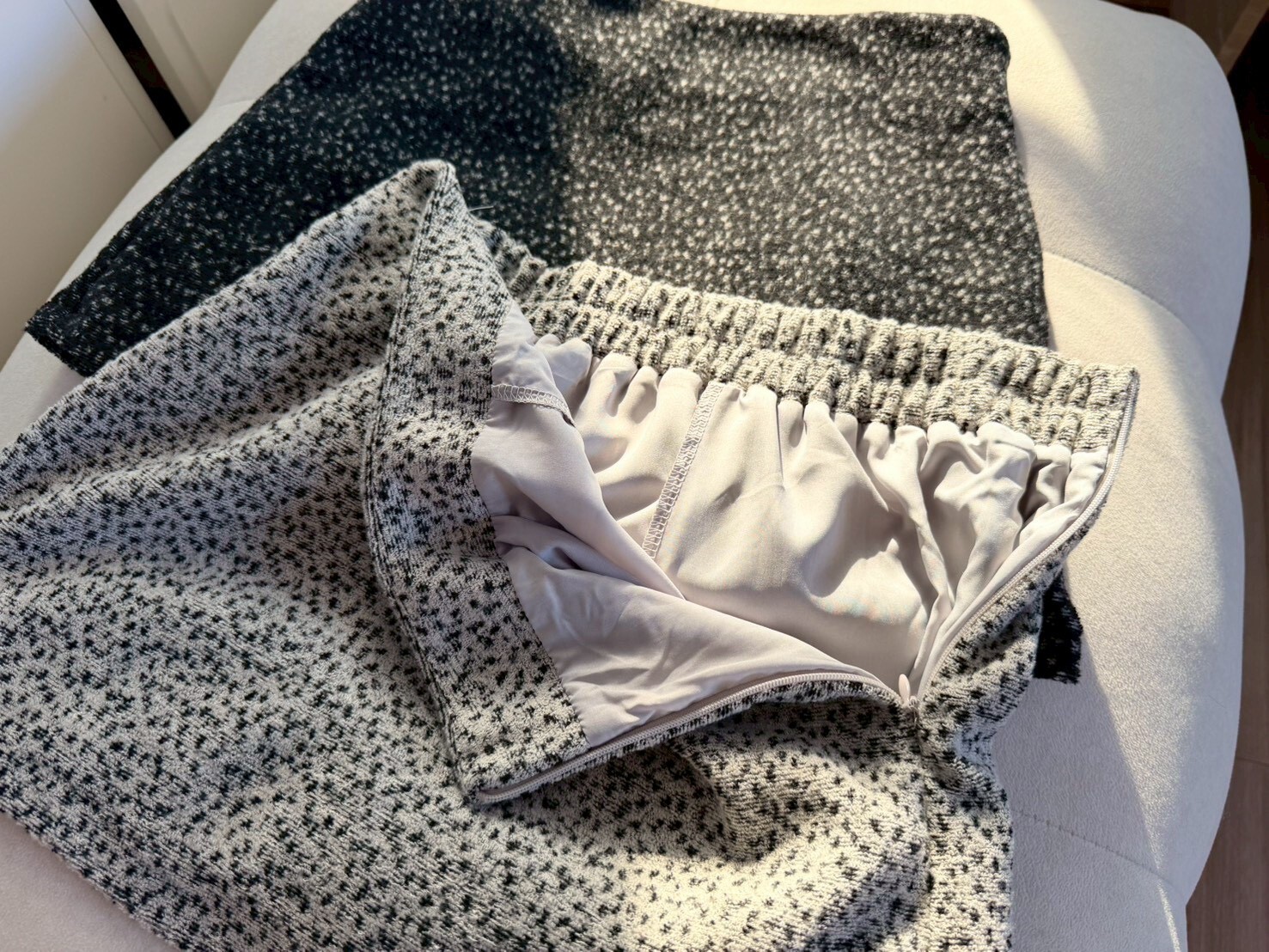 混色毛巾布短裙 RCH65720