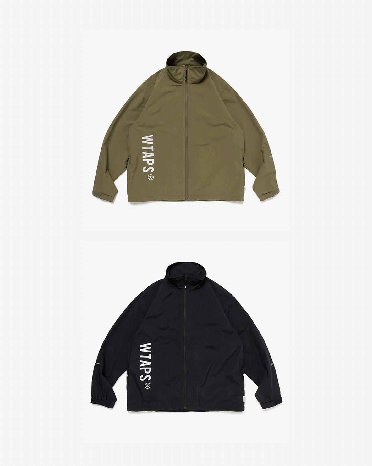 [現貨] WTAPS FW25 TRACK / JACKET / NYLON. TUSSAH. PERTEX® | BLACK / OLIVE