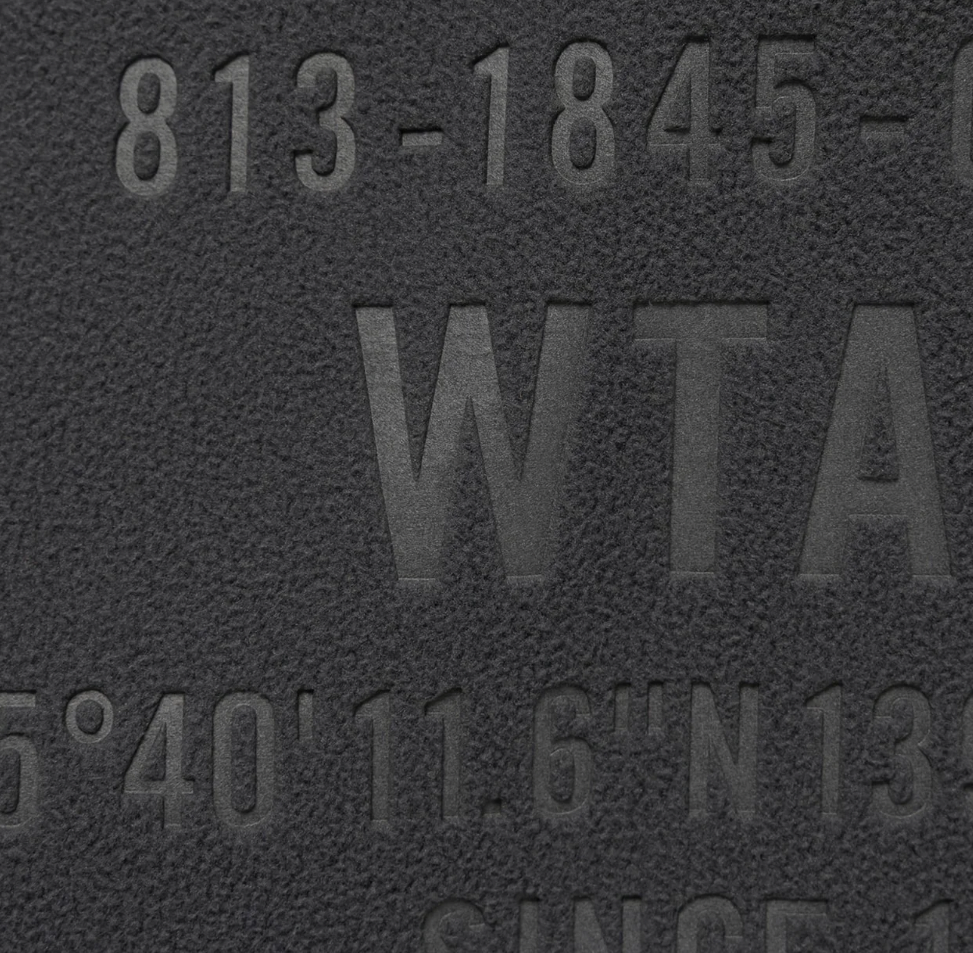 [現貨] WTAPS FW25 OBJ / LS / POLY. FLEECE | CHARCOAL