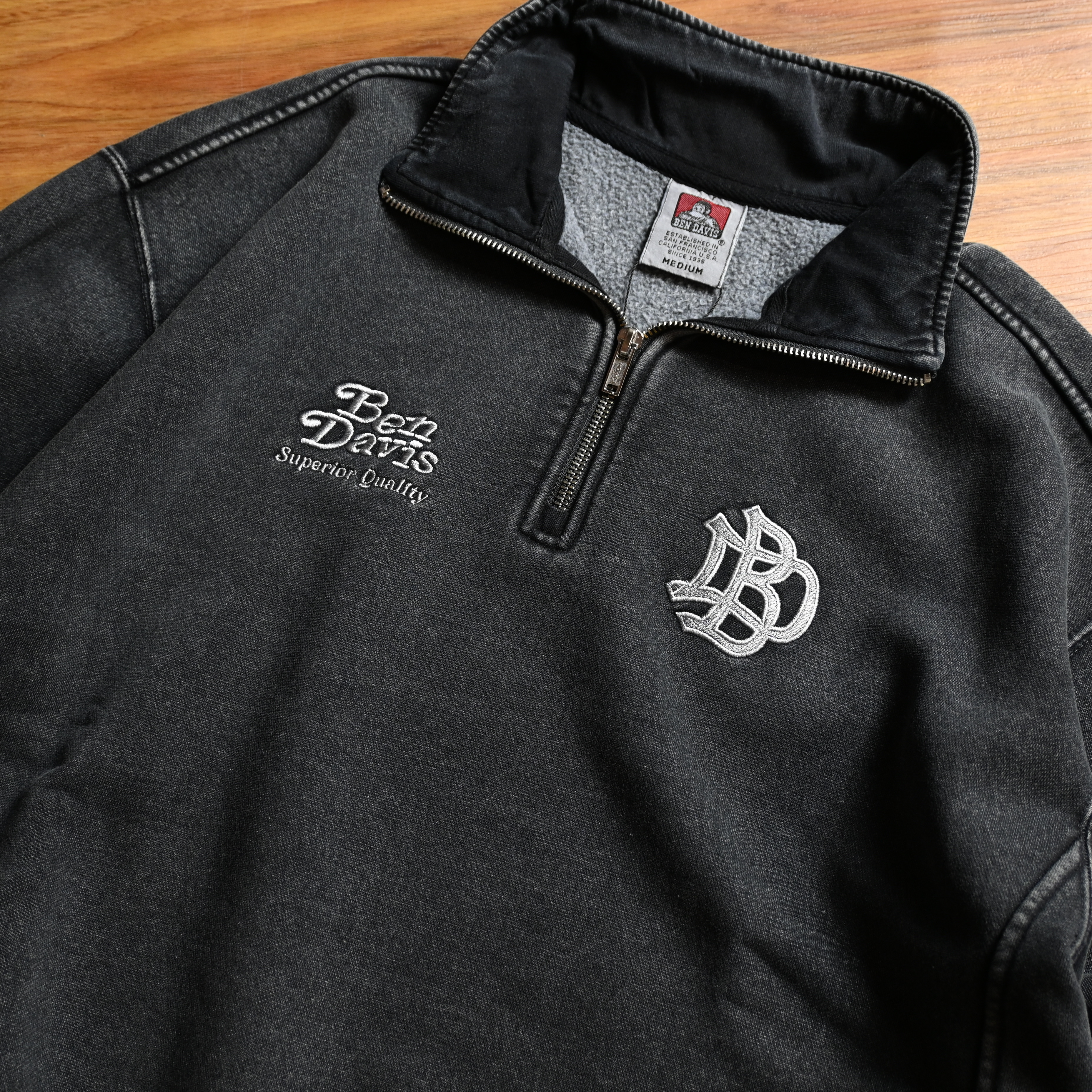 Ben Davis JP Leaguer Faded Half Zip