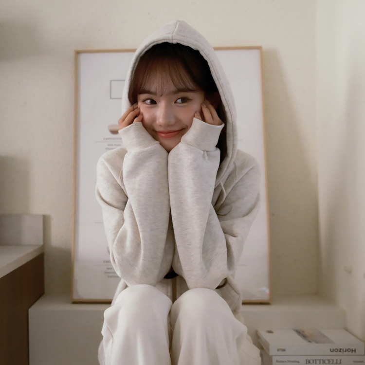 🚀當日出貨  Hoodie 舒適雙向拉鍊中短版連帽外套  ( 2 colors)