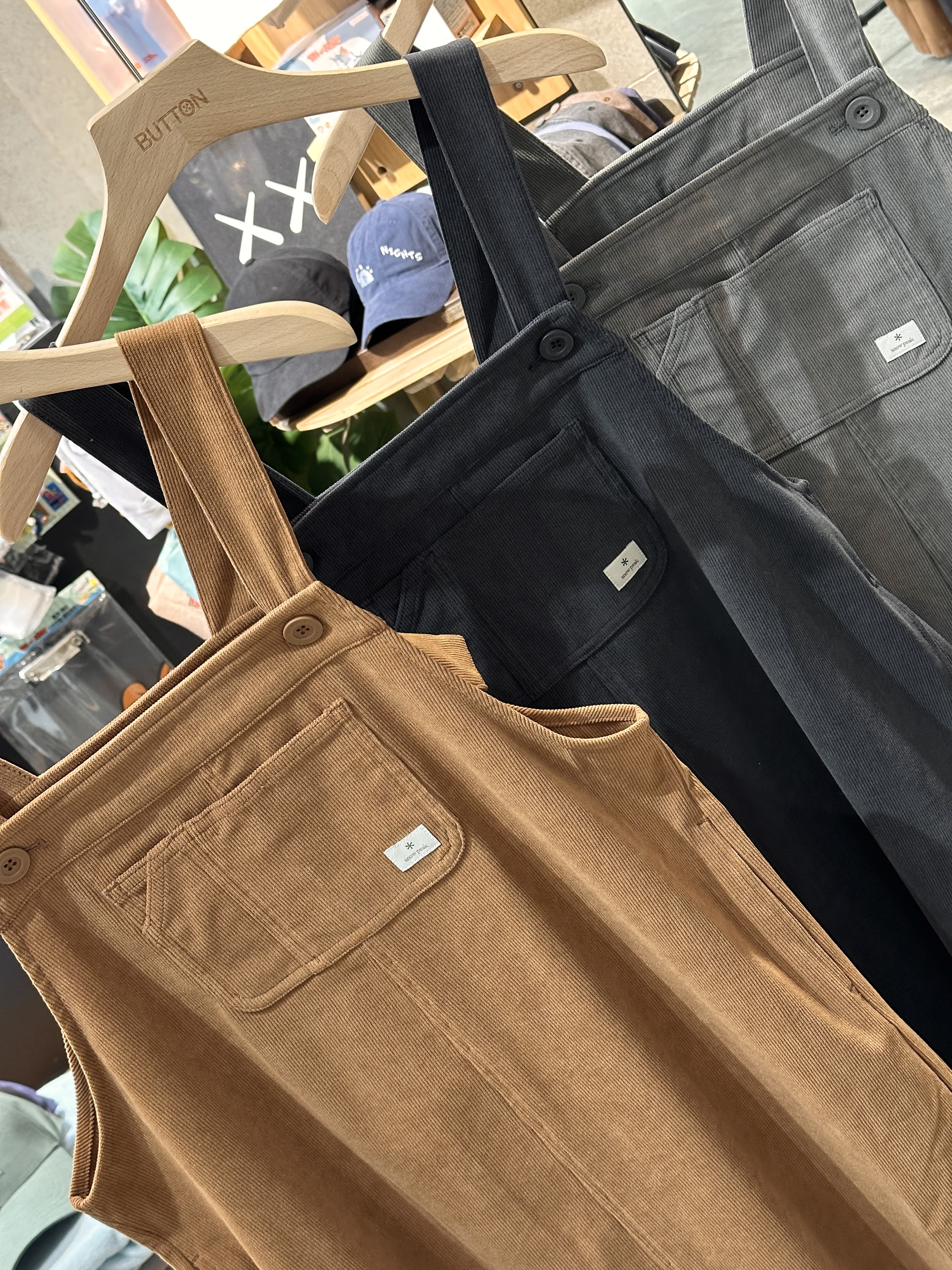 【現貨】snow peak Corduroy Women Overall Dress 女款 燈芯絨 吊帶長裙 S25WWFOP73