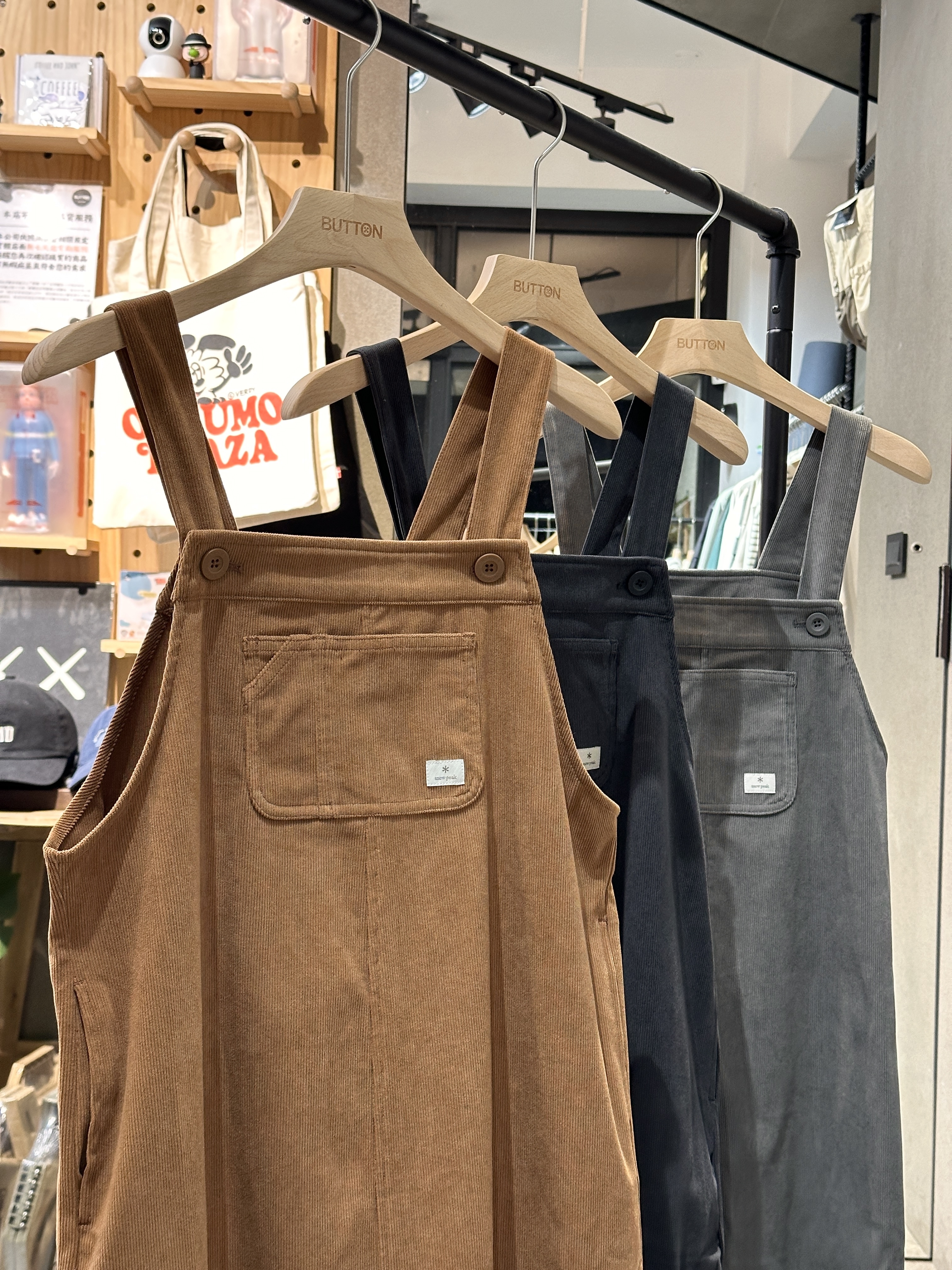 【現貨】snow peak Corduroy Women Overall Dress 女款 燈芯絨 吊帶長裙 S25WWFOP73