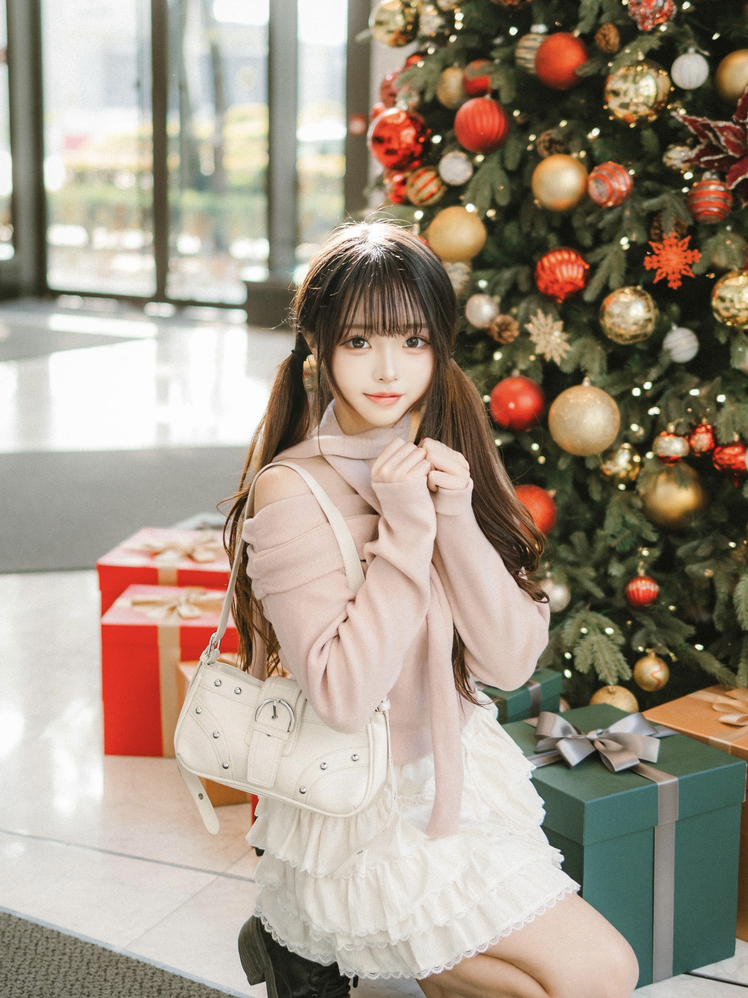Momo Off Shoulder Muffler Set