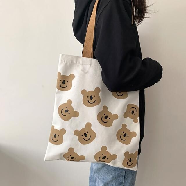 休閒日の無尾熊散策・大容量帆布包