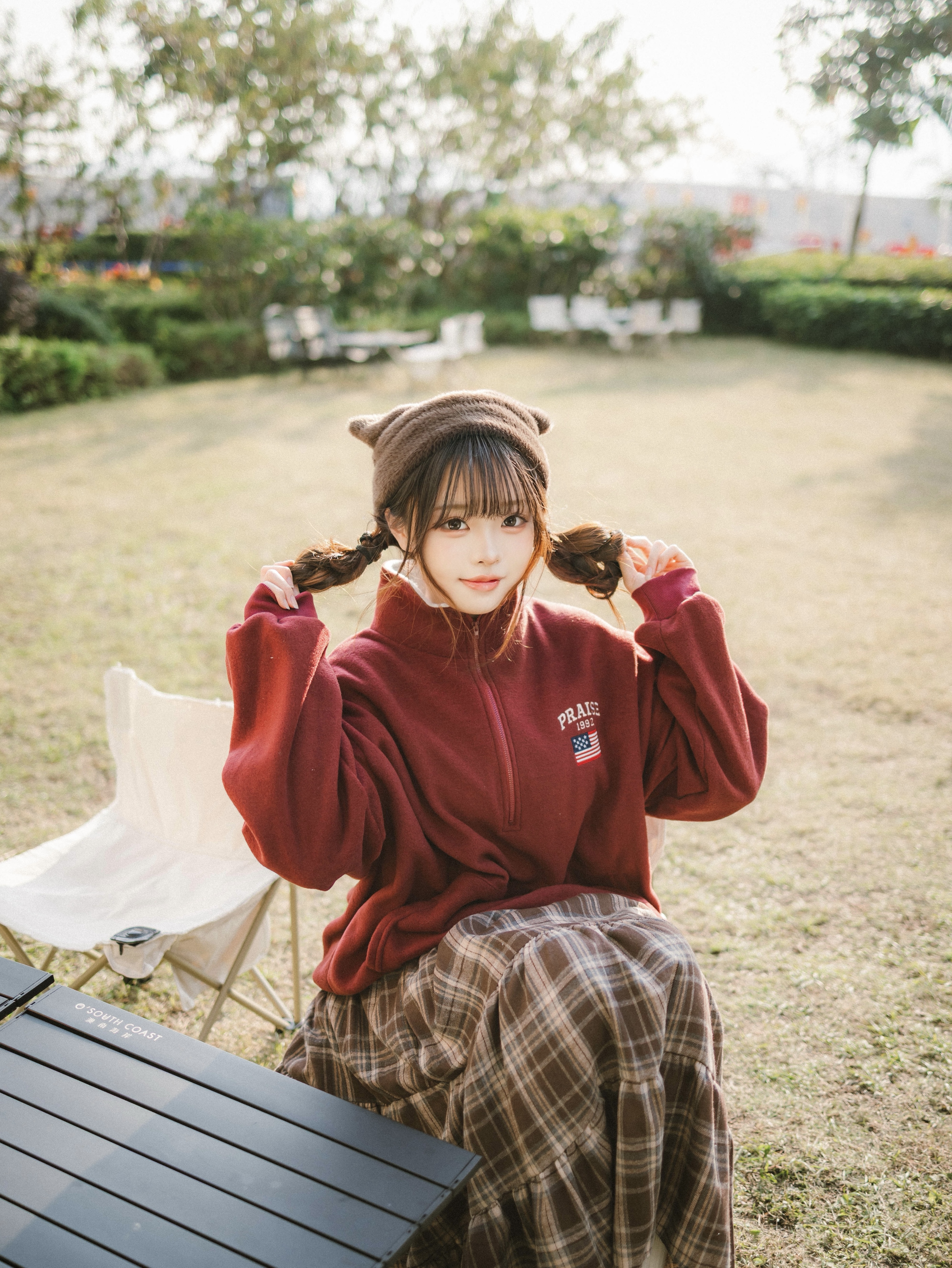 Winter Color Tone Cake Skirt