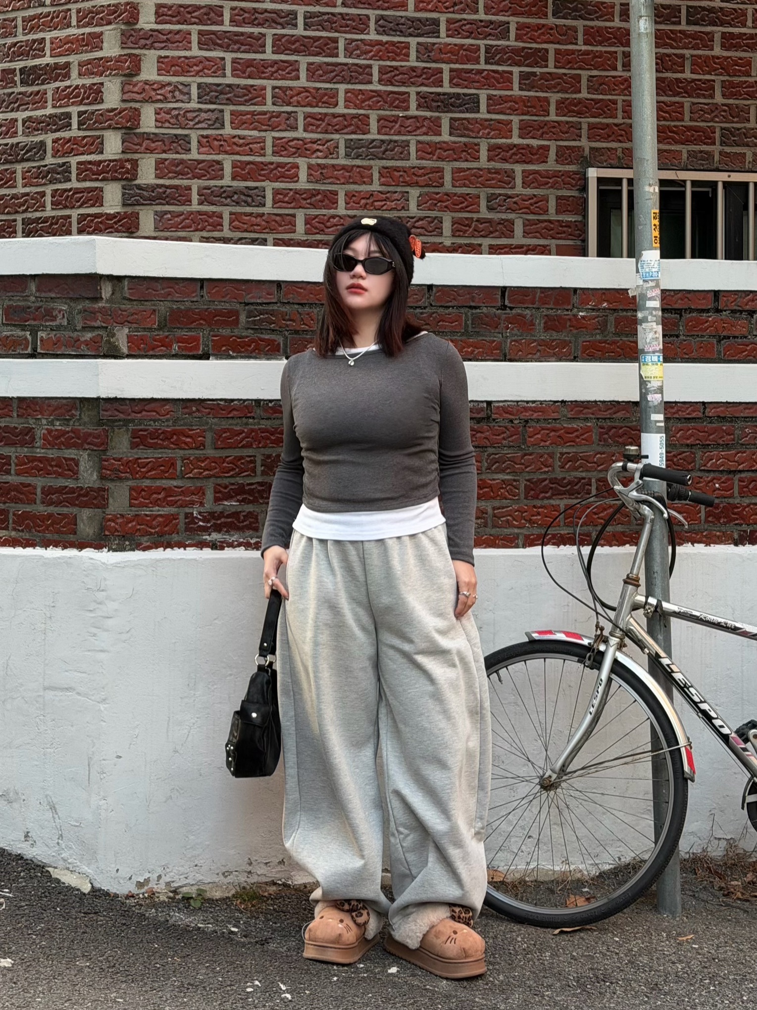 🇰🇷韓製 ✨闆娘推薦👍🏻B2絕絕版型 必收彎刀棉褲（三色）