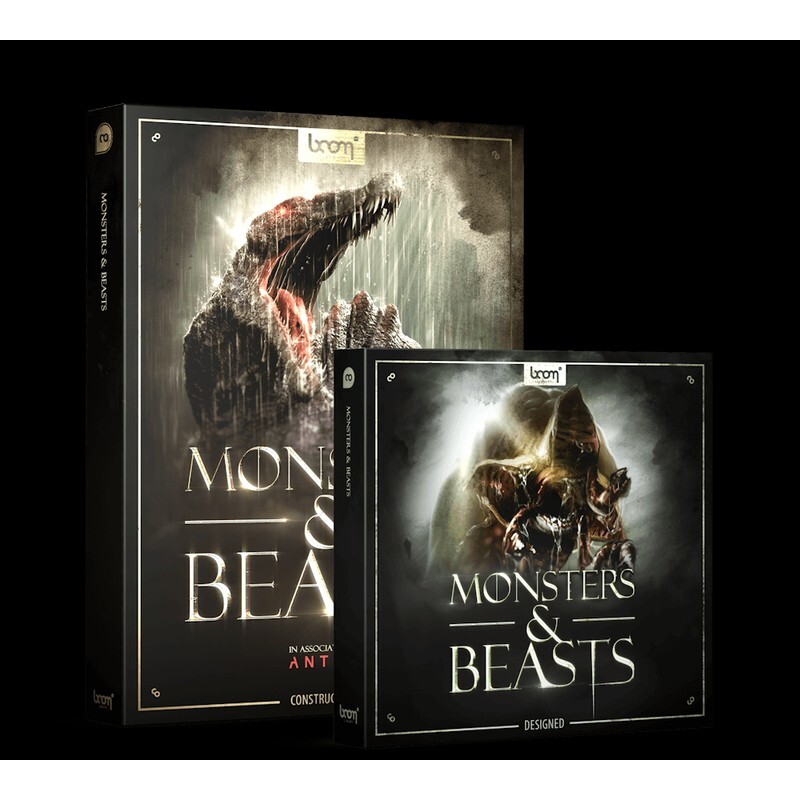 BOOM Library Monsters & Beasts Bundle｜怪物音效素材包
