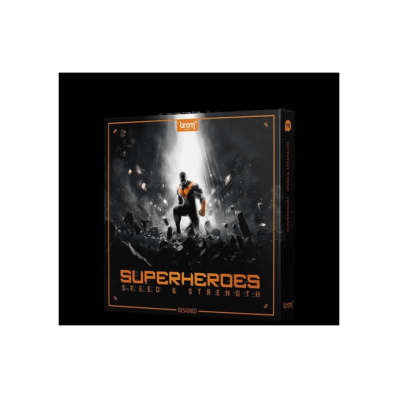 BOOM Library Superheroes Spe & Str - Bdl｜超級英雄音效素材包