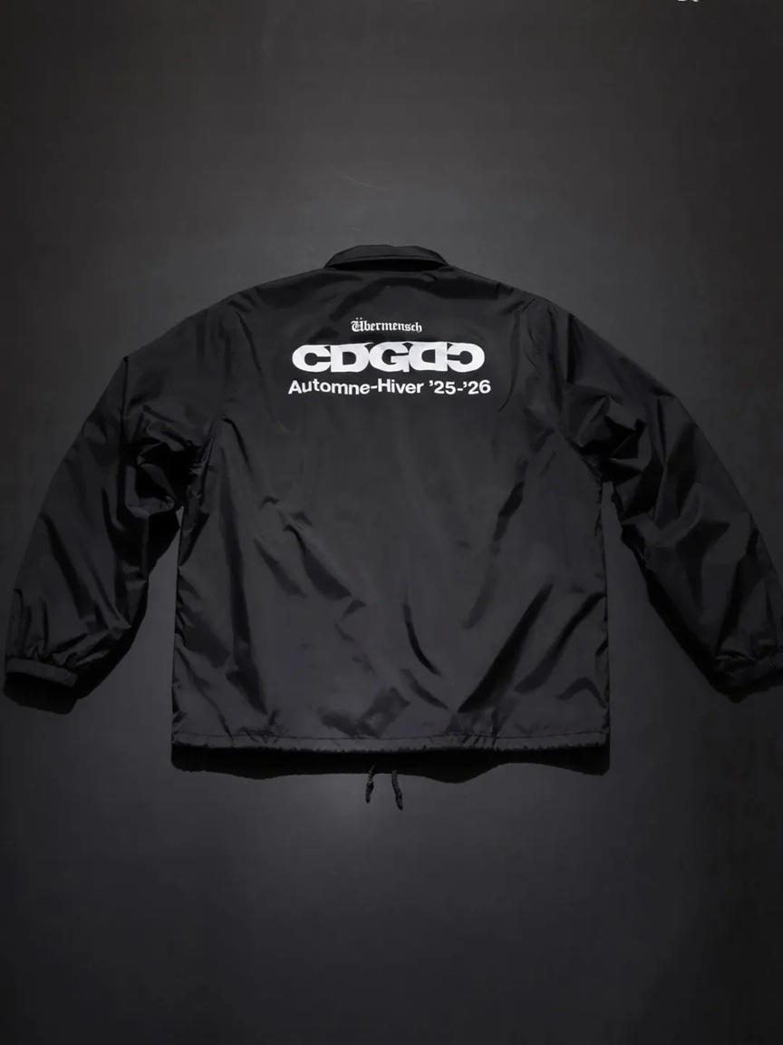 2025AW COMME des GARÇONS CDG x G-DRAGON Übermensch Chore Jacket 川久保玲 GD 聯名 教練 外套 現貨