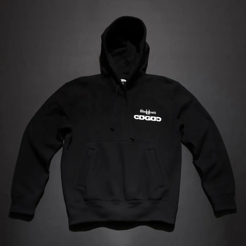 2025AW COMME des GARÇONS CDG x G-DRAGON Übermensch Hooded Sweatshirt 川久保玲 GD 聯名 帽T 現貨
