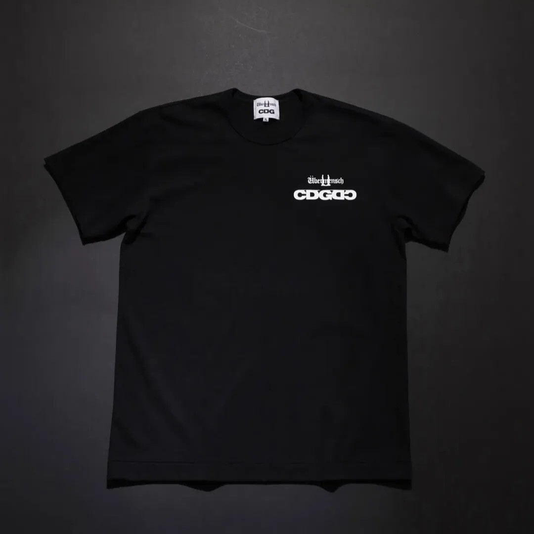 2025AW COMME des GARÇONS CDG x G-DRAGON Übermensch Printed T-Shirt 川久保玲 GD 聯名 短T 現貨