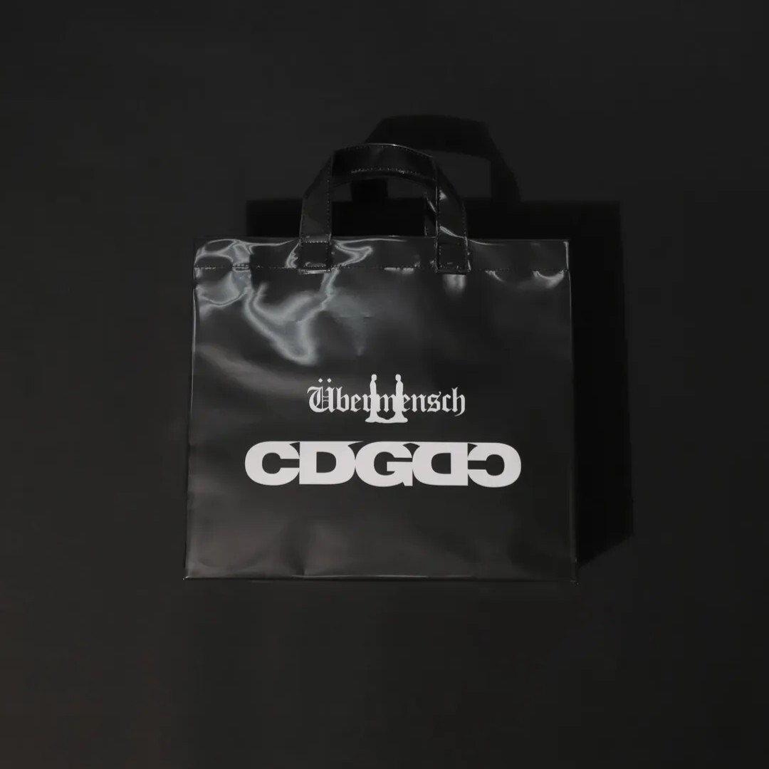 2025AW COMME des GARÇONS CDG x G-DRAGON Übermensch PVC Tote Bag 川久保玲 GD 聯名 托特袋 現貨