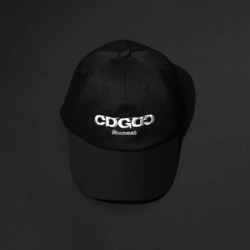 COMME des GARÇONS CDG x G-DRAGON Übermensch CAP 刺繡帽子