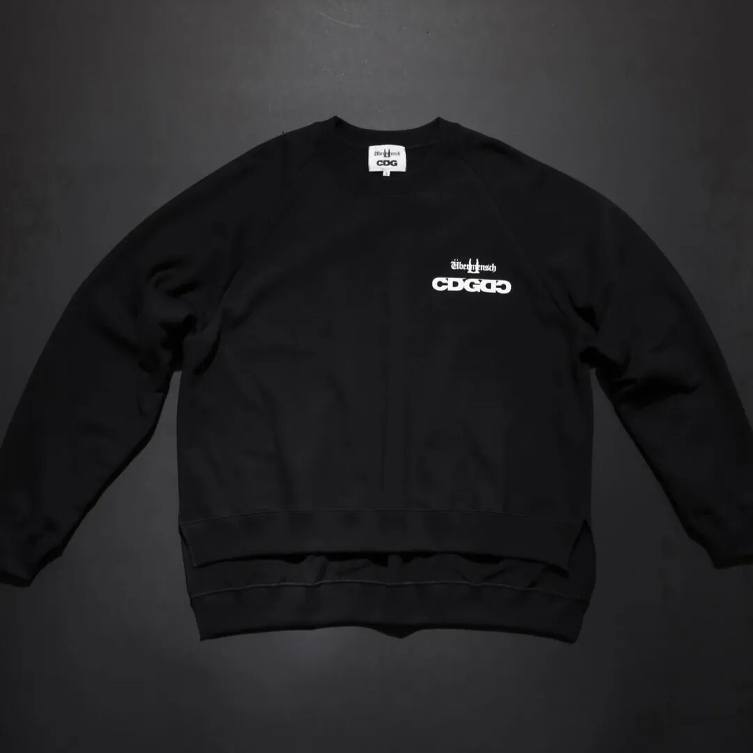 2025AW COMME des GARÇONS CDG x G-DRAGON Übermensch Raglan Sleeve Sweatshirt 川久保玲 GD 聯名 寬版 長T 現貨
