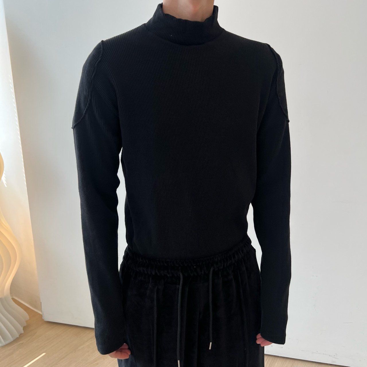 淨色樽領長袖衫 EDEN-027T