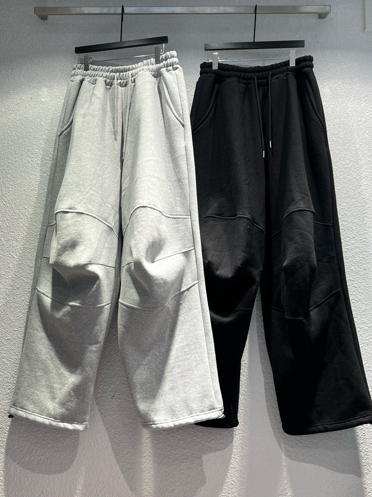 淨色可束腳運動褲(薄抓毛底) EDEN-031P