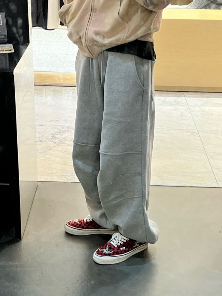 淨色可束腳運動褲(薄抓毛底) EDEN-031P