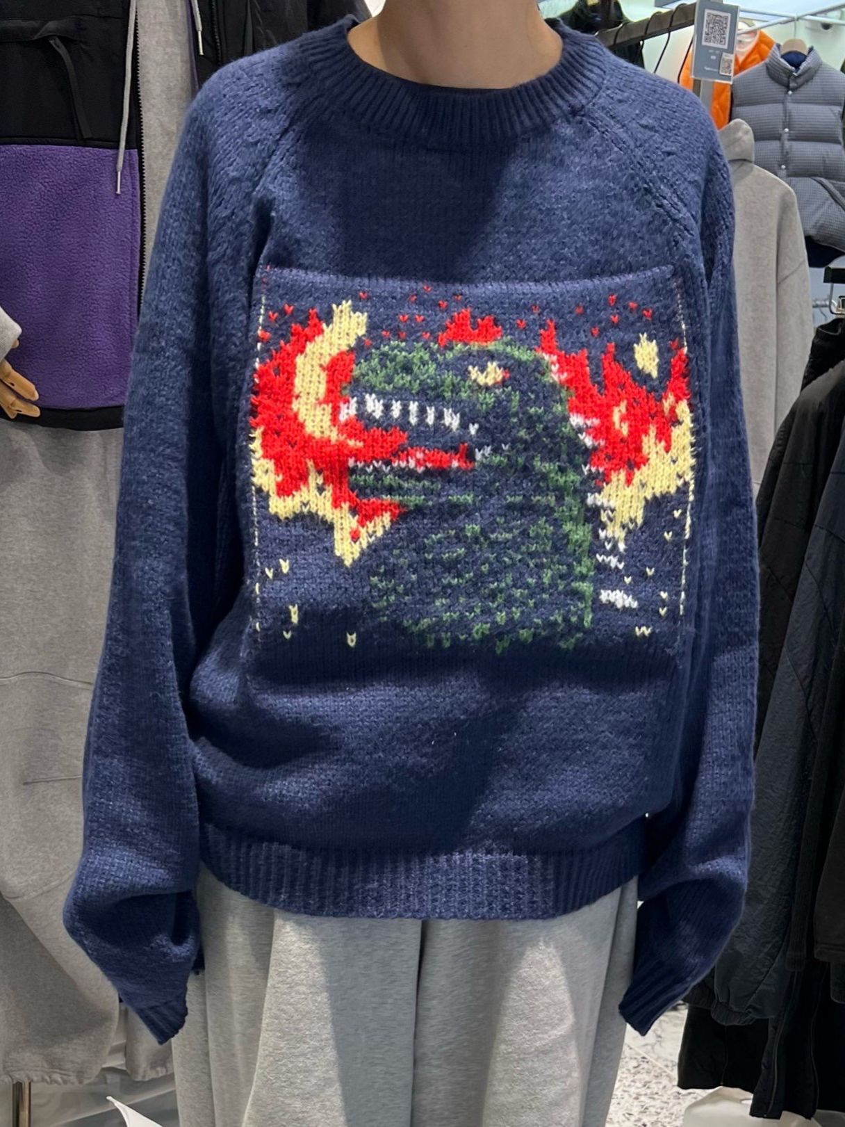 圖案針織衫 EDEN-034T