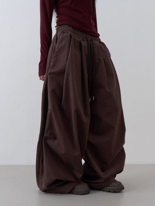 淨色鬆身褲 Hestory-108P