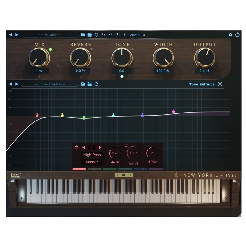 Boz Digital Labs New York L 1926｜復古鋼琴音源