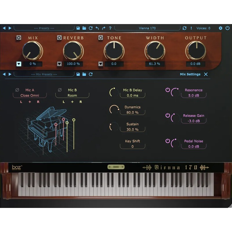 Boz Digital Labs Vienna 170 Pro｜虛擬鋼琴音源