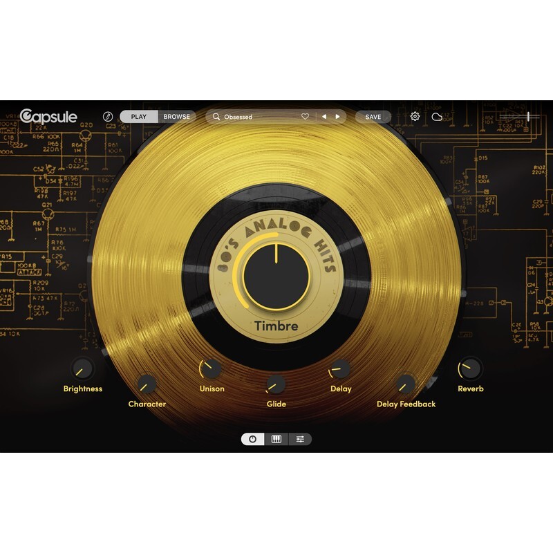 Capsule 80s Analog Hits｜類比合成器音色擴充包