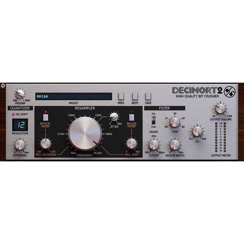 D16 Decimort 2｜高傳真位元壓縮效果器