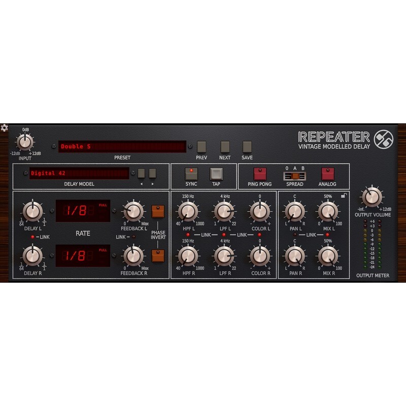 D16 Repeater｜復古延遲效果器