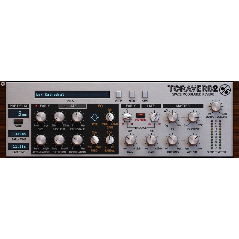 D16 Toraverb 2｜概念派空間殘響效果器