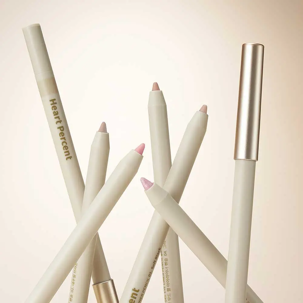 HEART PERCENT 極細滑順抗暈膠筆【10款色號】