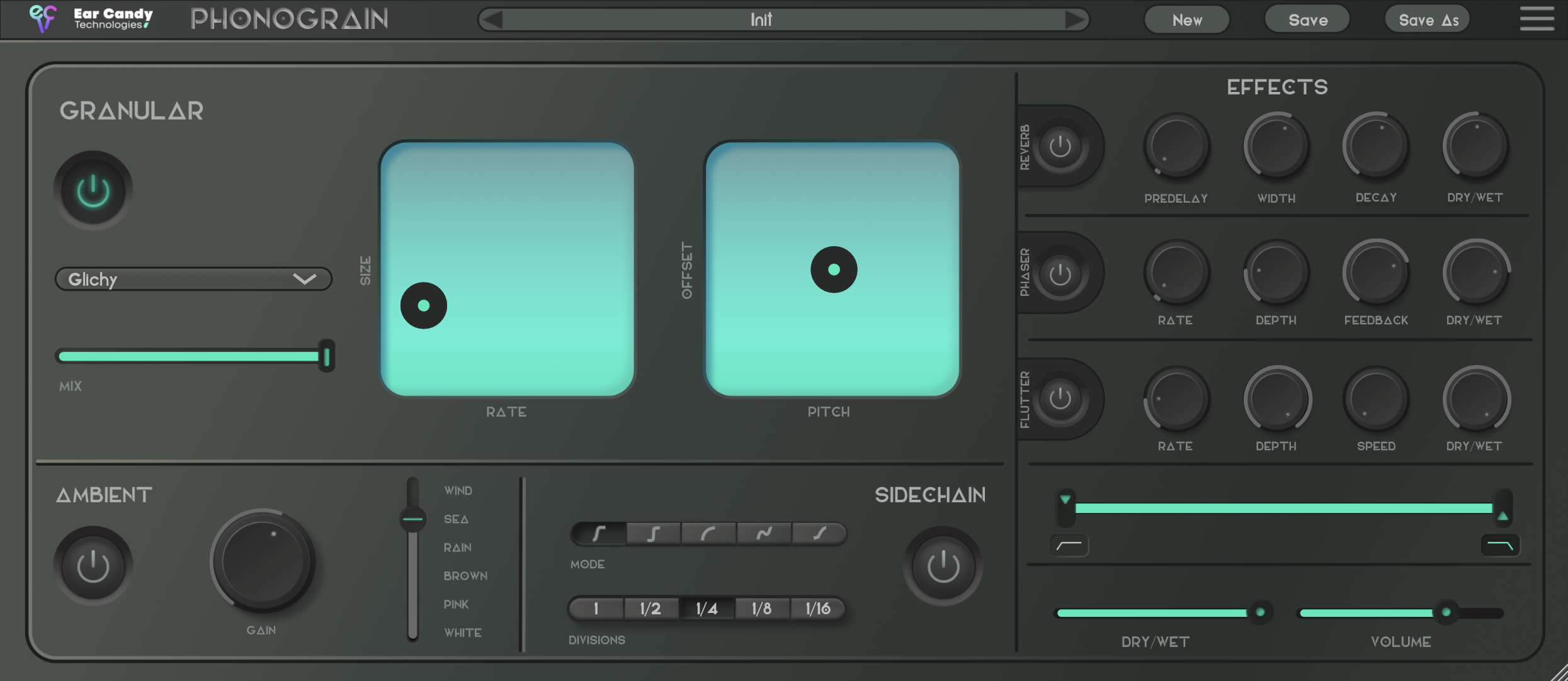 Ear Candy Phonograin｜顆粒合成效果器插件
