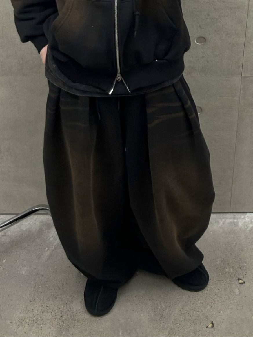 洗水淨色可束腳運動褲 Hestory-116P