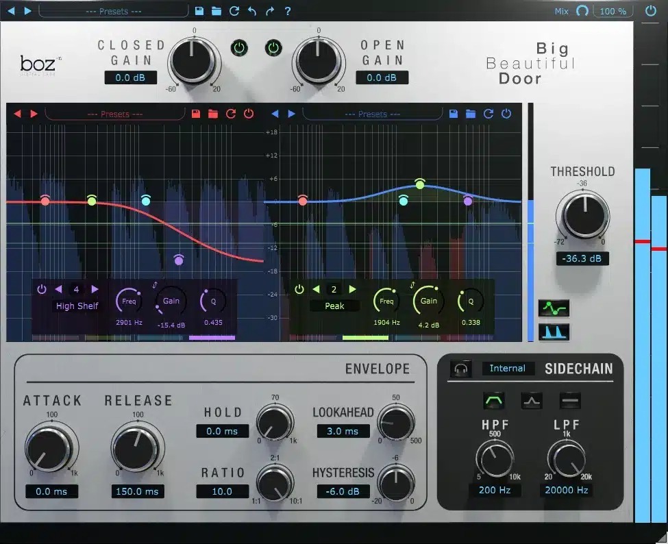 Boz Digital Labs Big Beautiful Door 2｜動態門限音色處理器