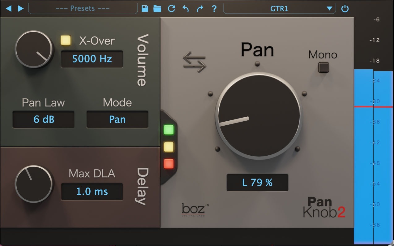 Boz Digital Labs Pan Knob 2｜智能聲像位移插件