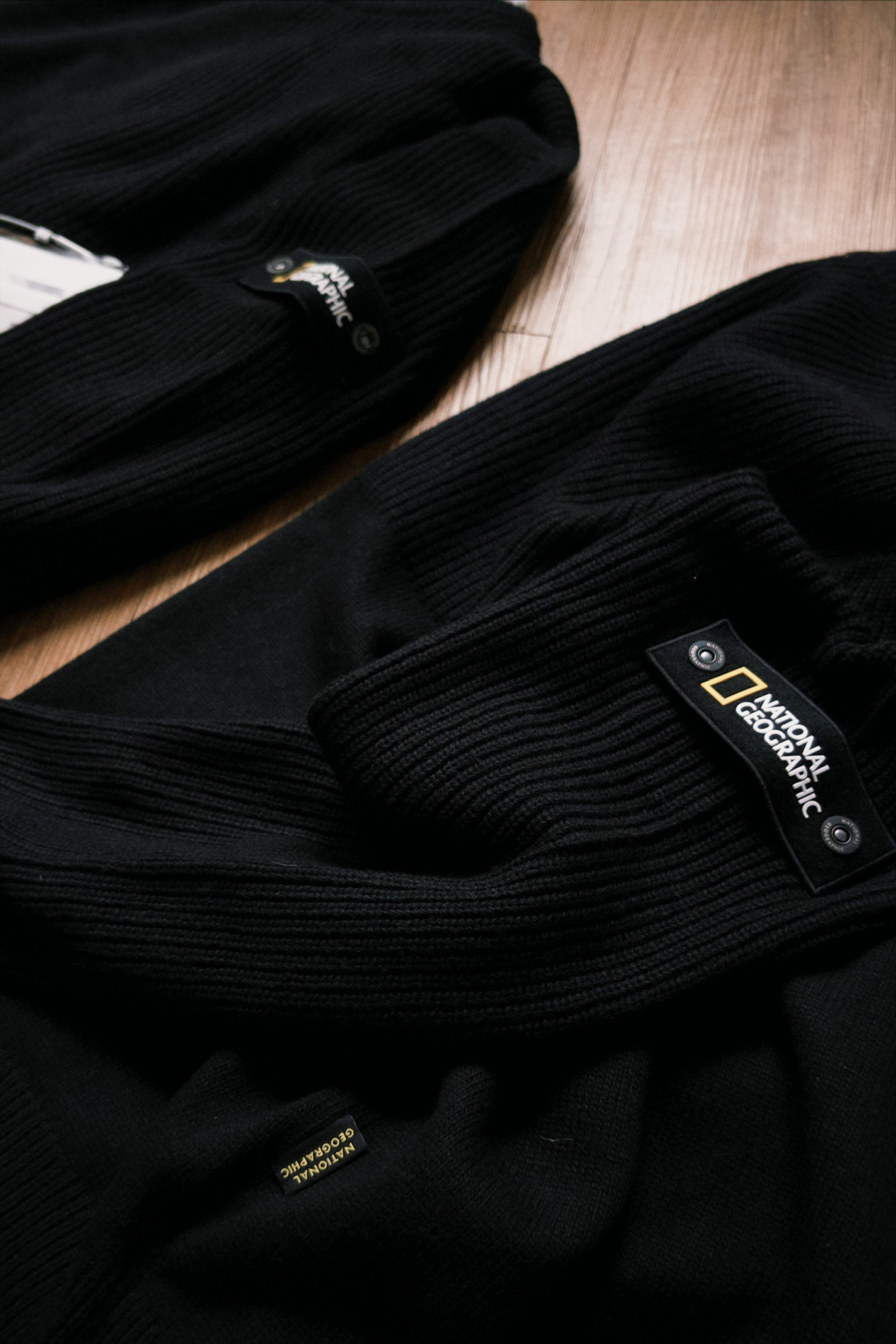 ｜現貨發售🔥｜National Geographic布章拼接 針織衫