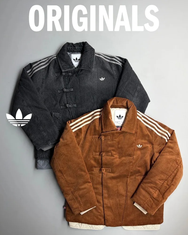 Adidas Originals PAD JACKET 新中式盤扣外套 兩色