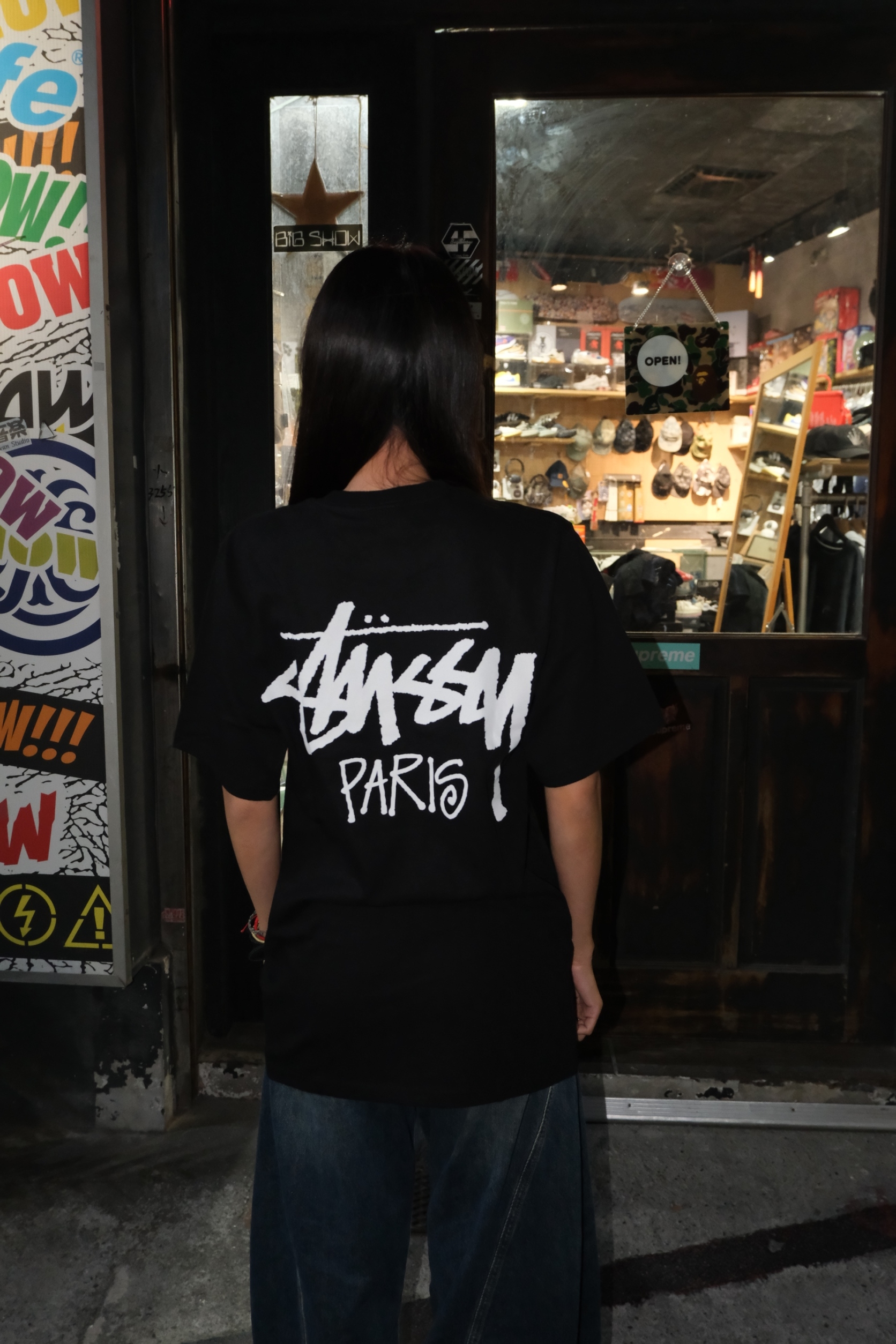 STUSSY PARIS 巴黎限定 短T  3903978