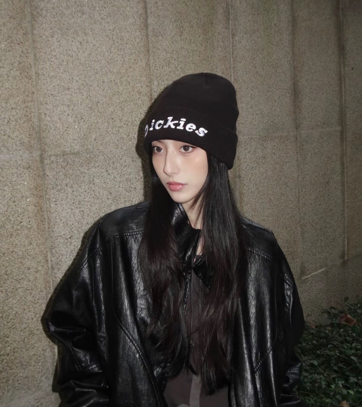 DICKIES 針織堆堆毛帽 情侶同款