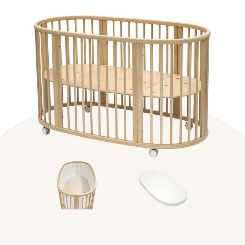 Stokke - Sleepi™ V3橢圓形嬰兒床3件套