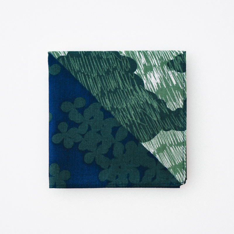 SP 播州手帕巾/山野草 45×45cm