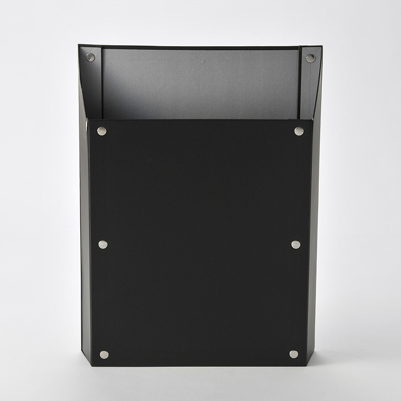 SP KING JIM聯名款磁吸式收納盒/直式A4 黑