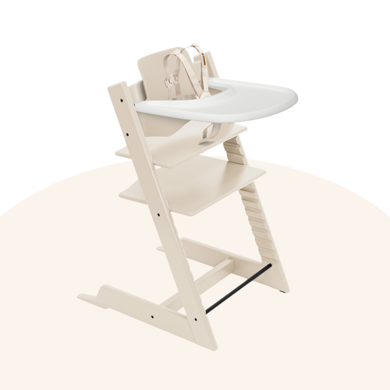 Stokke® Tripp Trapp® 4件套 (山毛櫸木系列，適合6-36個月)