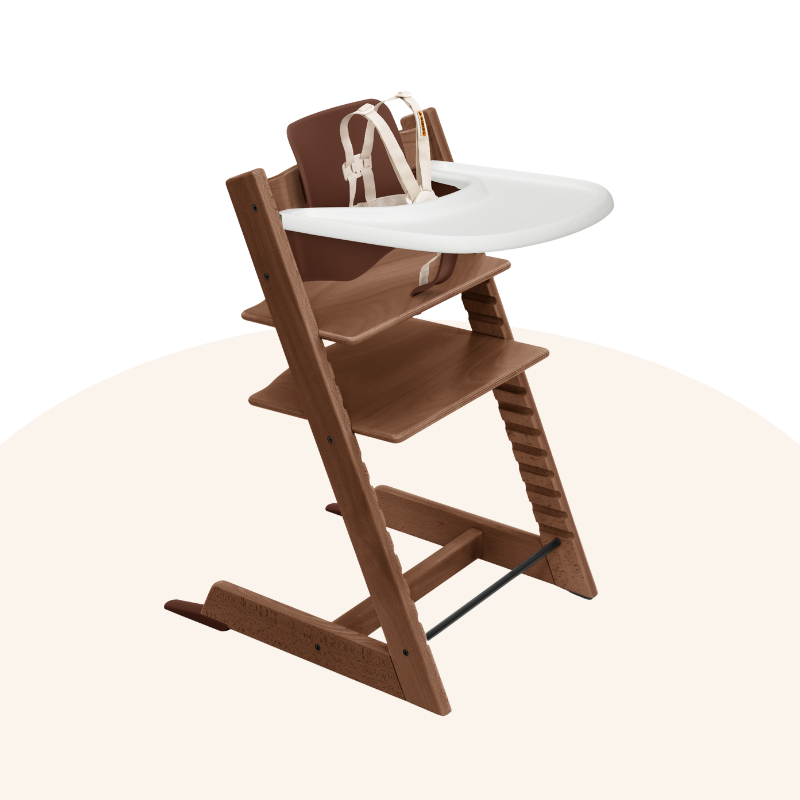 Stokke® Tripp Trapp® 4件套 (橡木系列，適合6-36個月)
