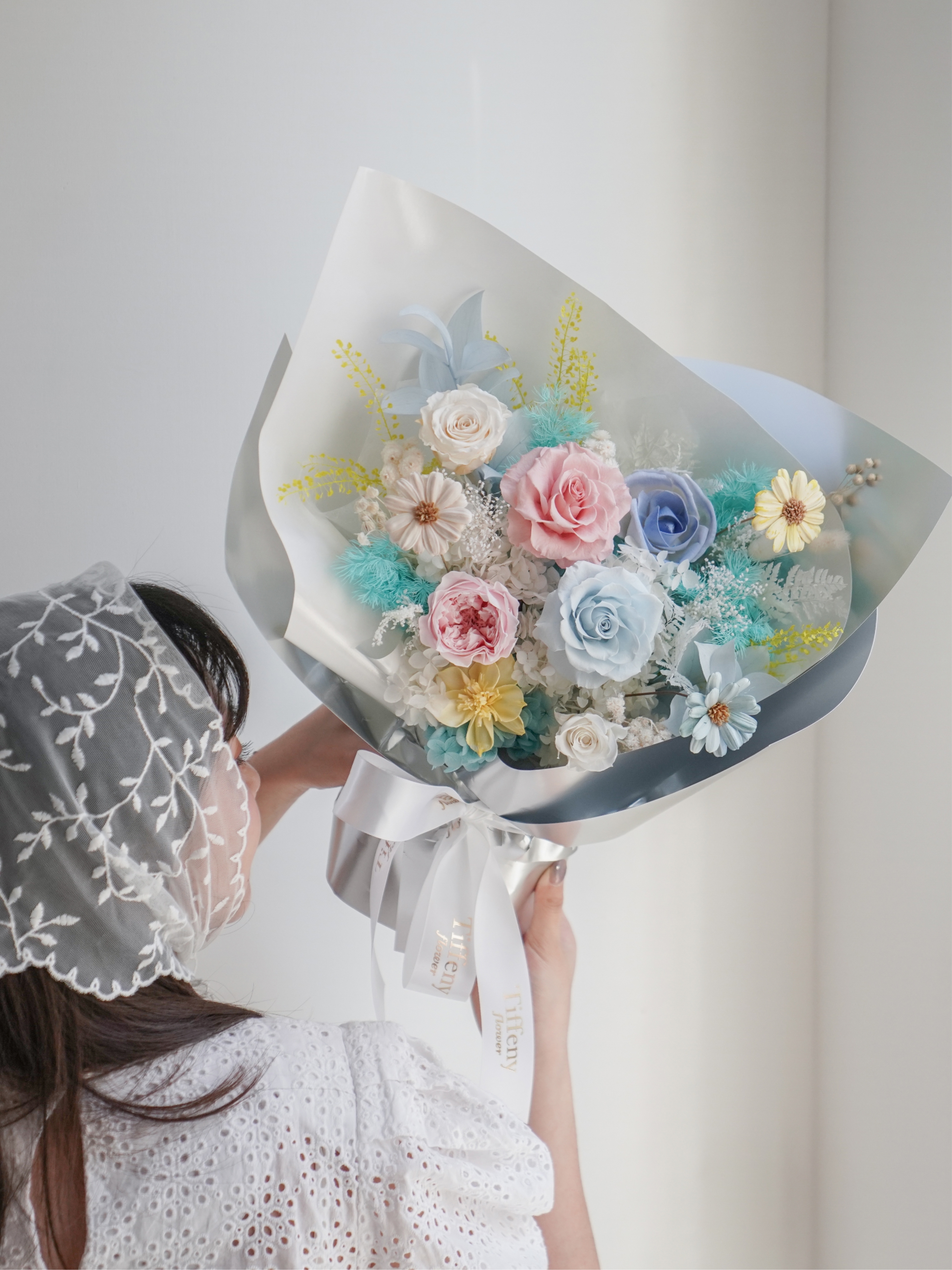 為你偷來的一片銀河✨永生花束