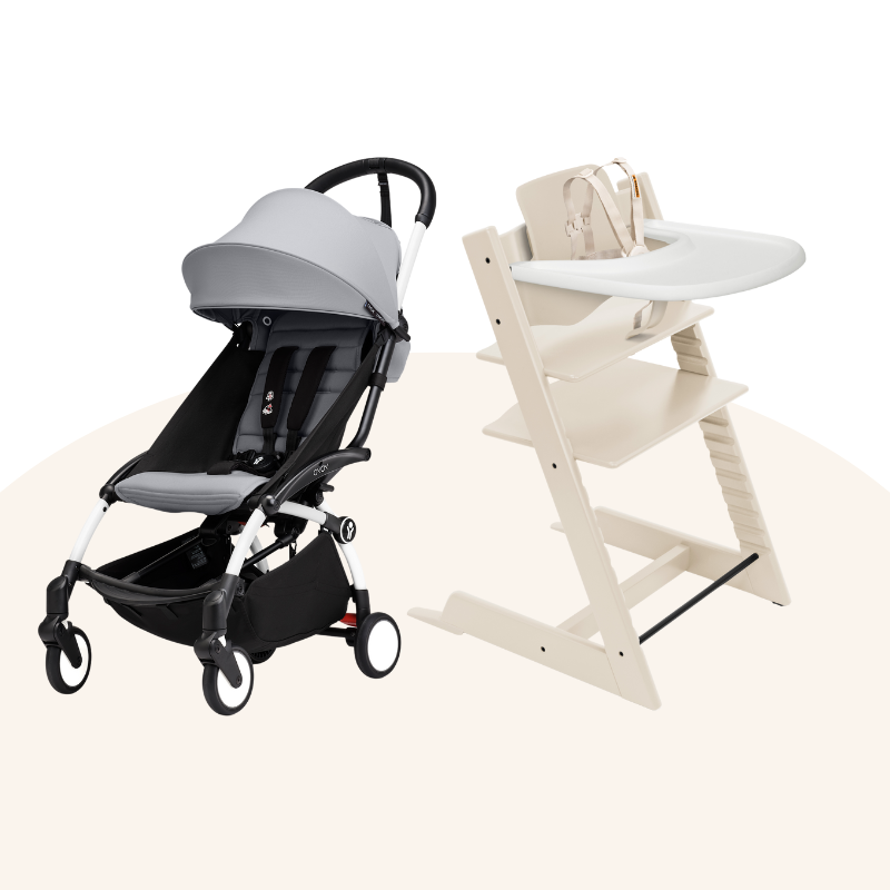 Stokke® Tripp Trapp＆YOYO³ 成長組 (山毛櫸木系列，適合6-36個月)