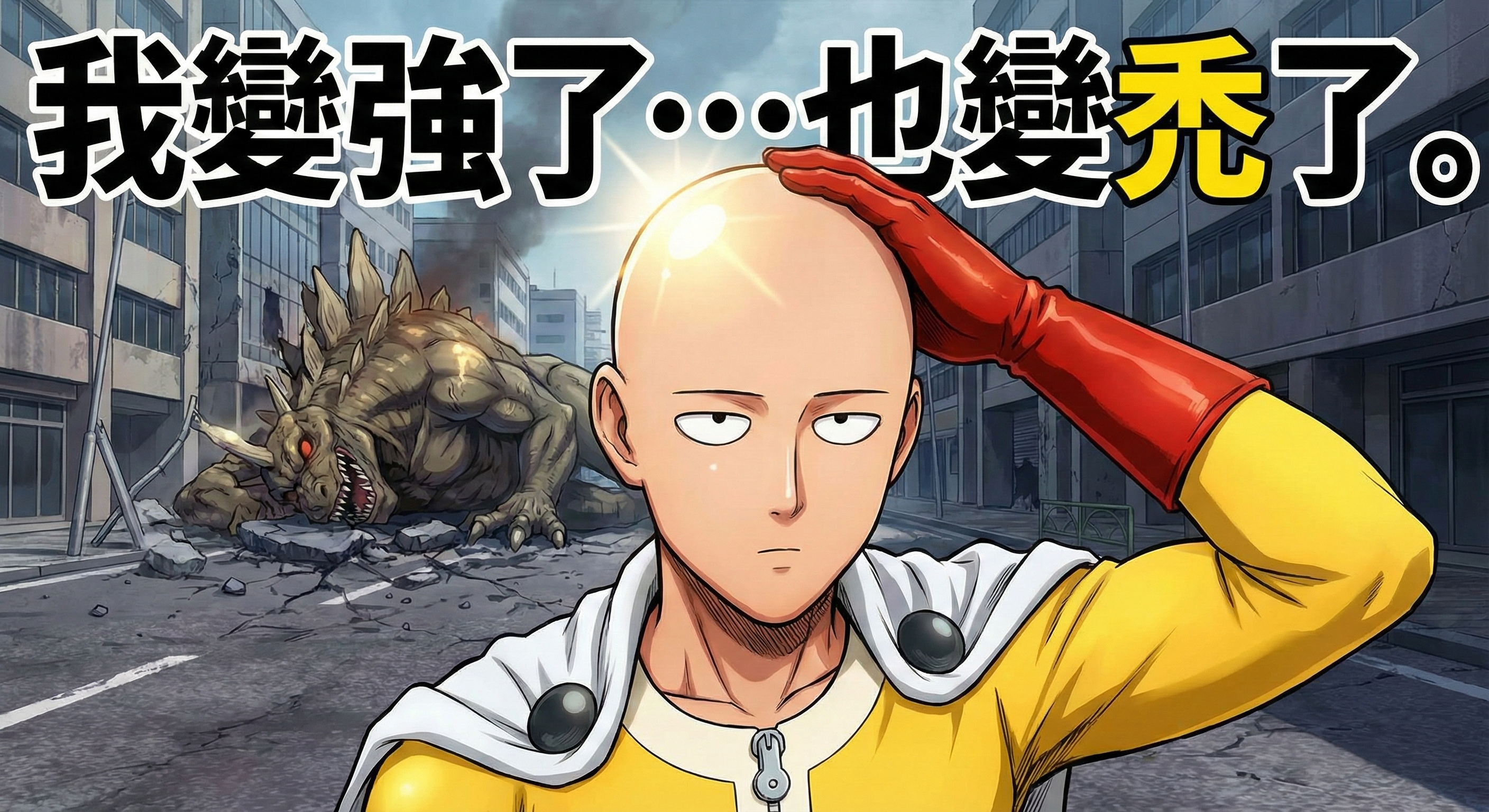 我變強了...也變禿了