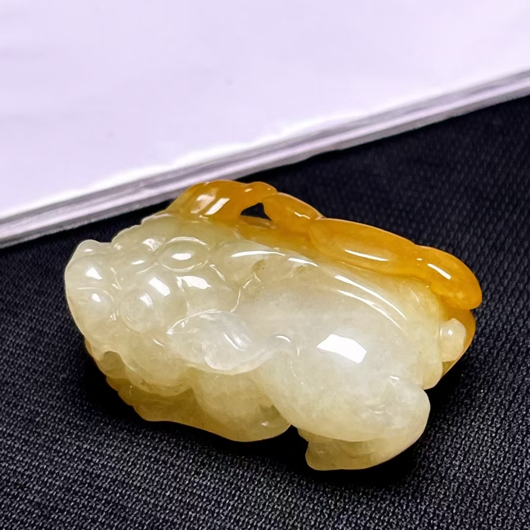 1225436 翡翠貔貅吊墜