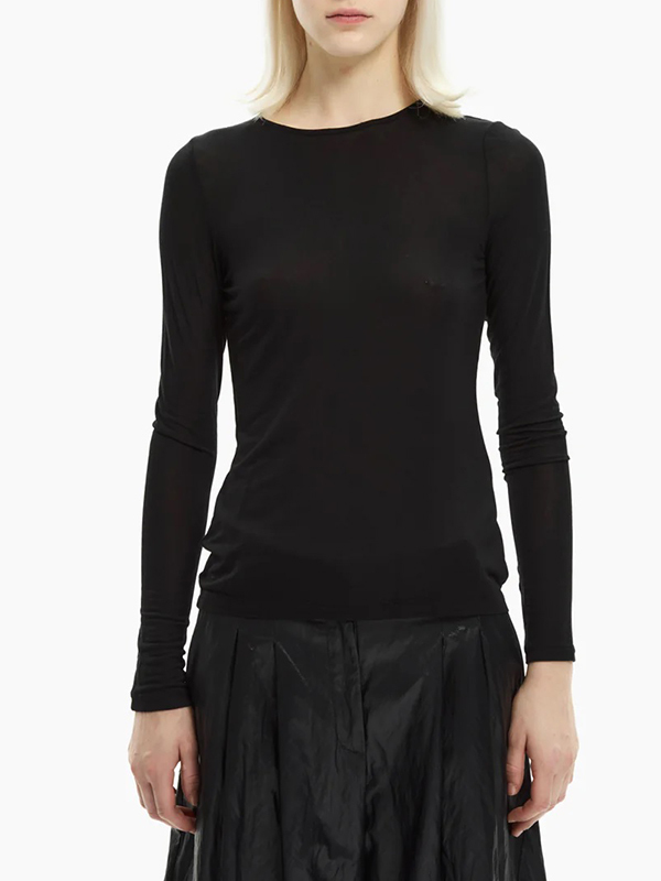 MALLONI MLO 棉內搭(黑)